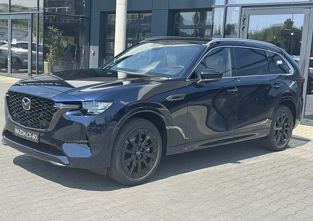 Mazda CX-80 - Kolor Deep Crystal Blue, zdjęcie 2