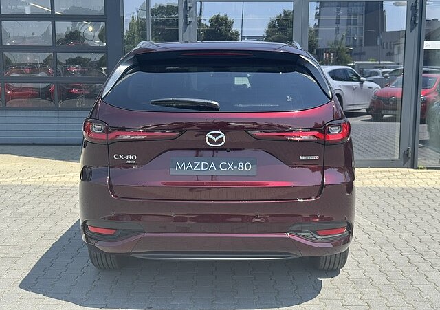 Mazda CX-80 - Kolor Artisan Red, zdjęcie 6