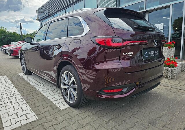 Mazda CX-80 - Kolor Bordowy, zdjęcie 7
