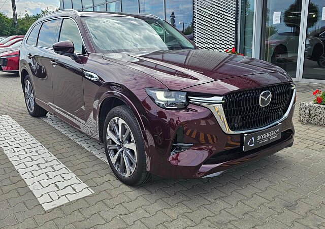 Mazda CX-80 - Kolor Bordowy, zdjęcie 4