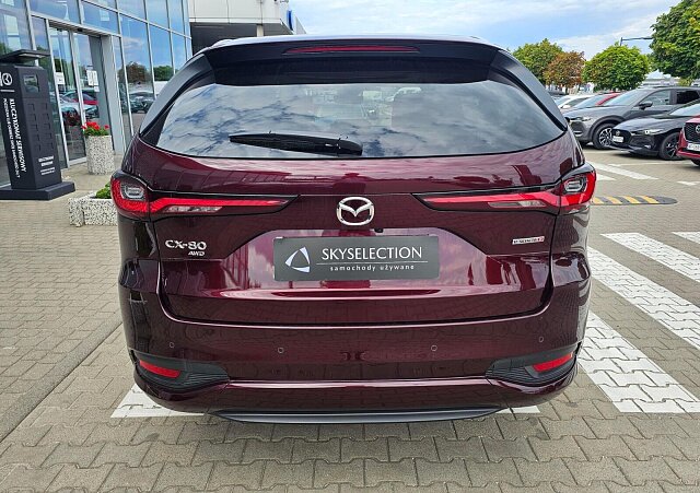 Mazda CX-80 - Kolor Bordowy, zdjęcie 8