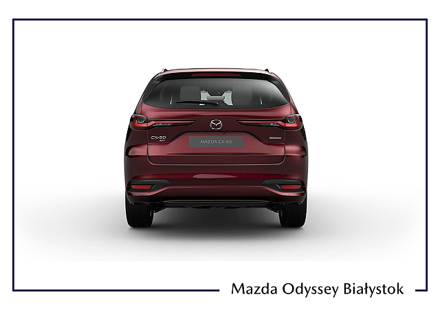 Mazda CX-80 - Kolor Artisan Red, zdjęcie 3