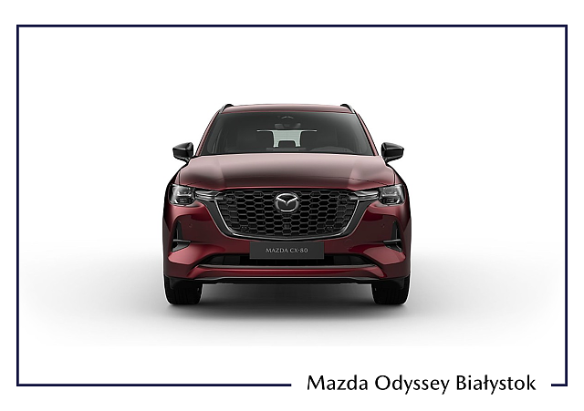 Mazda CX-80 - Kolor Artisan Red, zdjęcie 4