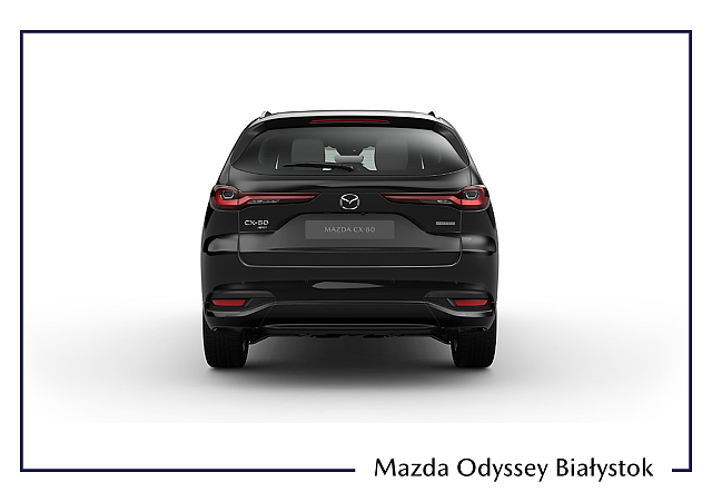 Mazda CX-80 - Kolor Jet Black, zdjęcie 3