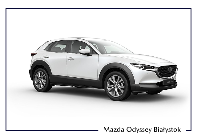 Mazda CX-30 - Kolor Snowflake White Pearl, zdjęcie 1