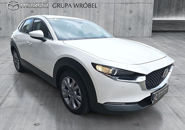 Mazda CX-30 - Kolor Snowflake White Pearl, zdjęcie 3
