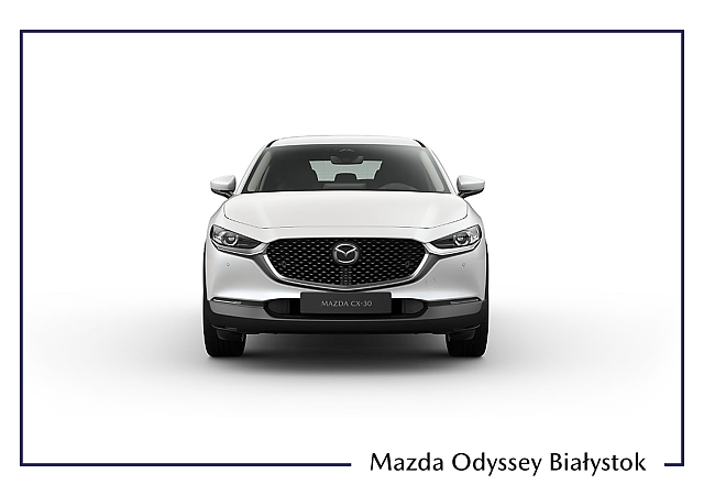 Mazda CX-30 - Kolor Snowflake White Pearl, zdjęcie 4