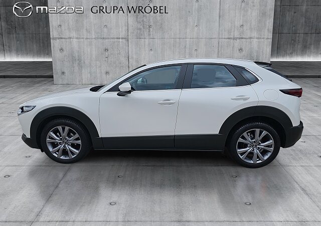 Mazda CX-30 - Kolor Snowflake White Pearl, zdjęcie 9