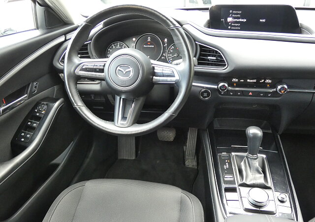 Mazda CX-30 - Kolor Snowflake White Pearl, zdjęcie 9