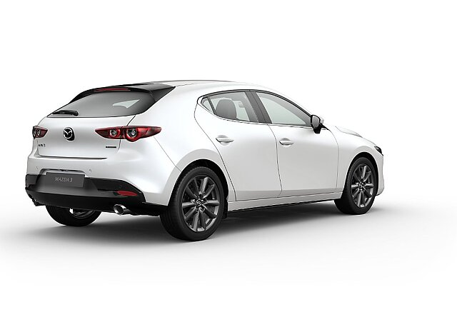 Mazda 3 - Kolor Snowflake White Pearl, zdjęcie 3