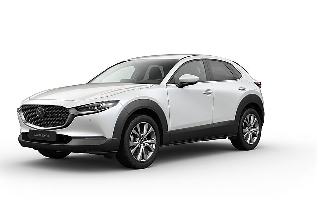 Mazda CX-30 - Kolor Snowflake White Pearl, zdjęcie 8