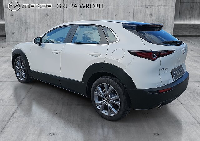 Mazda CX-30 - Kolor Snowflake White Pearl, zdjęcie 7