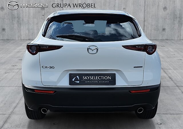 Mazda CX-30 - Kolor Snowflake White Pearl, zdjęcie 6