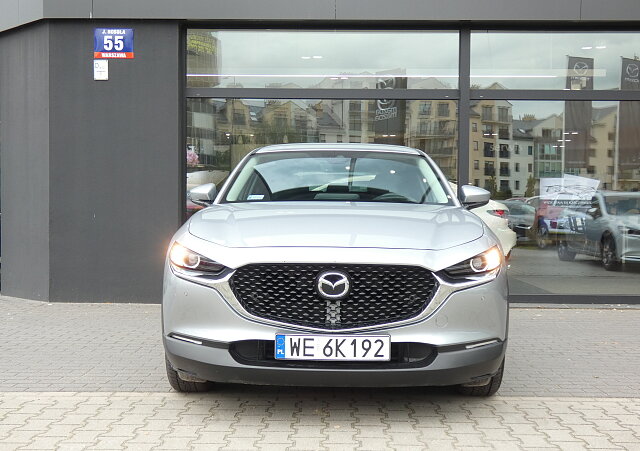 Mazda CX-30 - Kolor Sonic Silver, zdjęcie 3