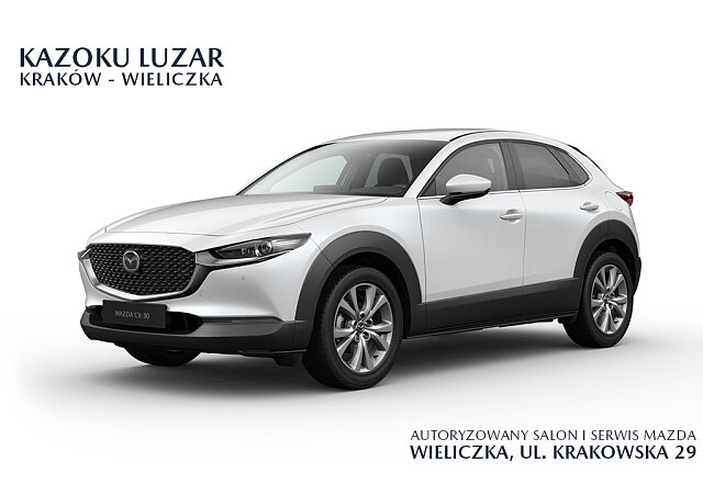 Mazda CX-30 - Kolor Snowflake White Pearl, zdjęcie 1