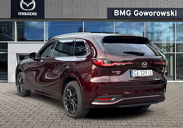 Mazda CX-80 - Kolor Artisan Red, zdjęcie 3