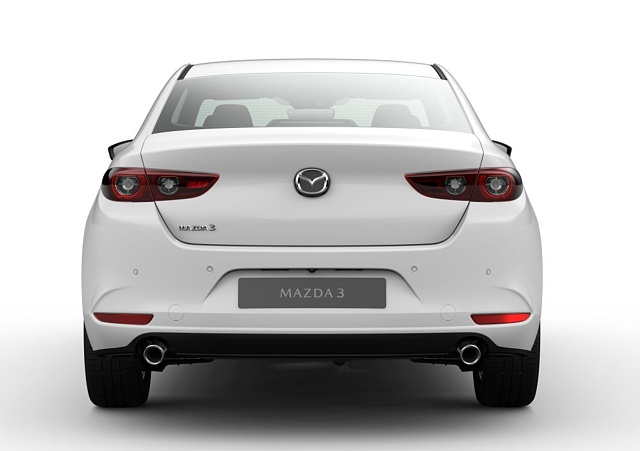 Mazda 3 - Kolor Arctic White, zdjęcie 4