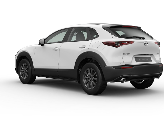 Mazda CX-30 - Kolor Arctic White, zdjęcie 3