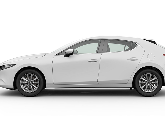 Mazda 3 - Kolor Arctic White, zdjęcie 2