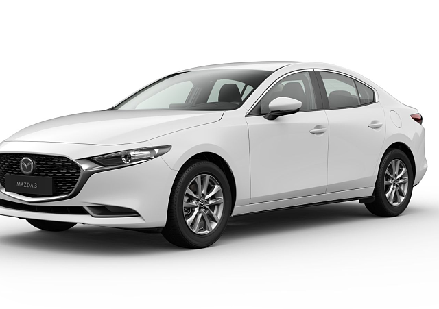Mazda 3 - Kolor Arctic White, zdjęcie 1