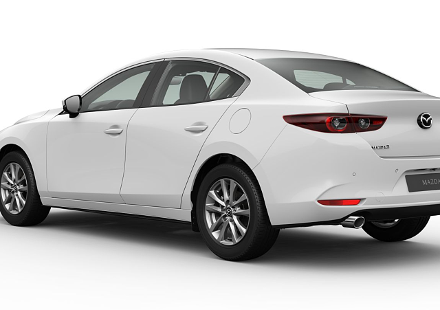 Mazda 3 - Kolor Arctic White, zdjęcie 3