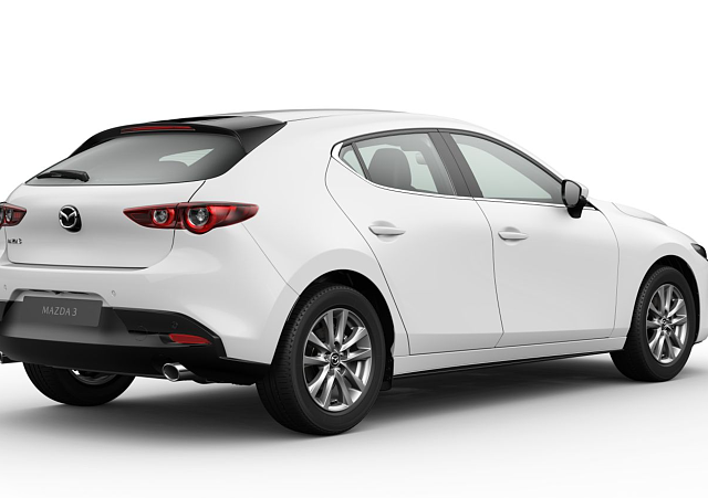 Mazda 3 - Kolor Arctic White, zdjęcie 5