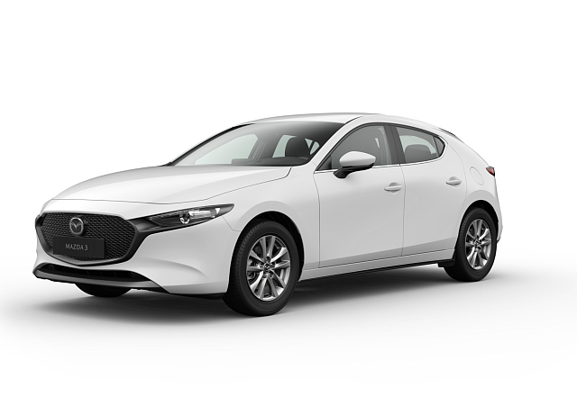 Mazda 3 - Kolor Arctic White, zdjęcie 1