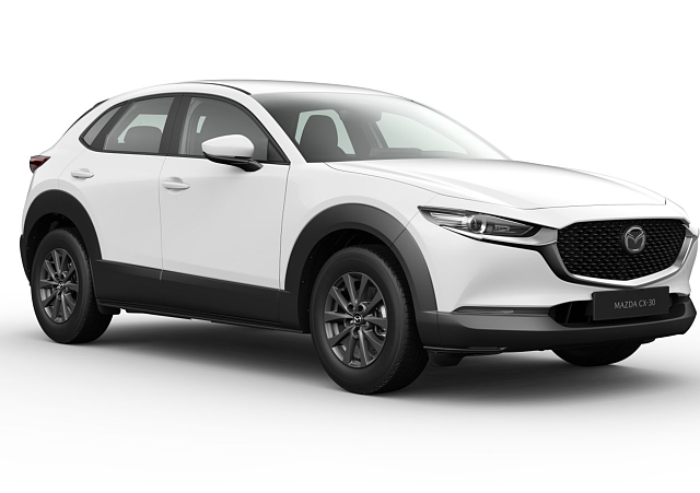Mazda CX-30 - Kolor Arctic White, zdjęcie 7