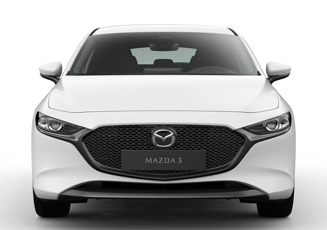 Mazda 3 - Kolor Arctic White, zdjęcie 8