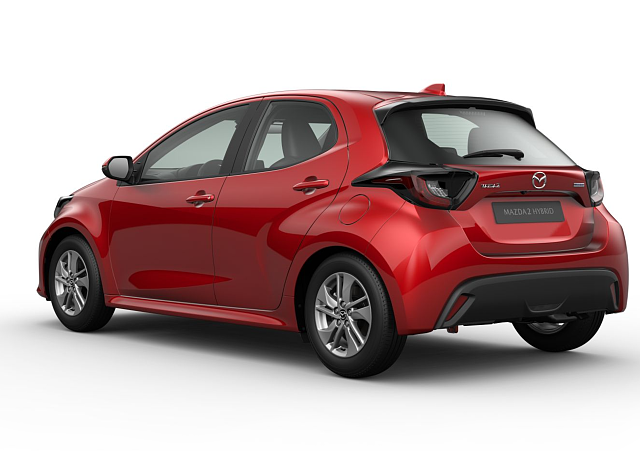 Mazda 2 - Kolor Czerwony, zdjęcie 3
