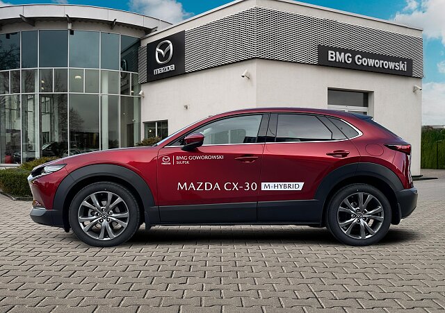 Mazda CX-30 - Kolor Soul Red Crystal, zdjęcie 3