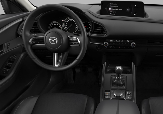 Mazda CX-30 - Kolor Snowflake White Pearl, zdjęcie 9