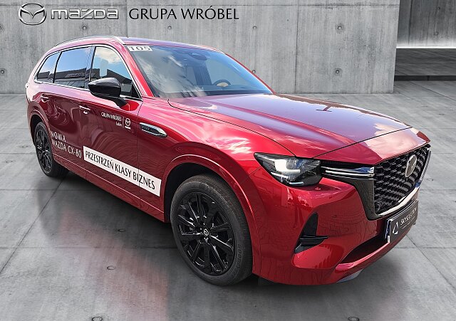 Mazda CX-80 - Kolor Soul Red Crystal, zdjęcie 3