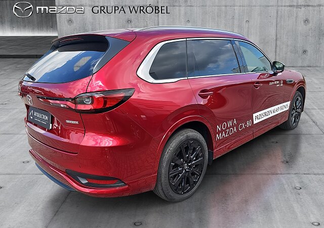 Mazda CX-80 - Kolor Soul Red Crystal, zdjęcie 5