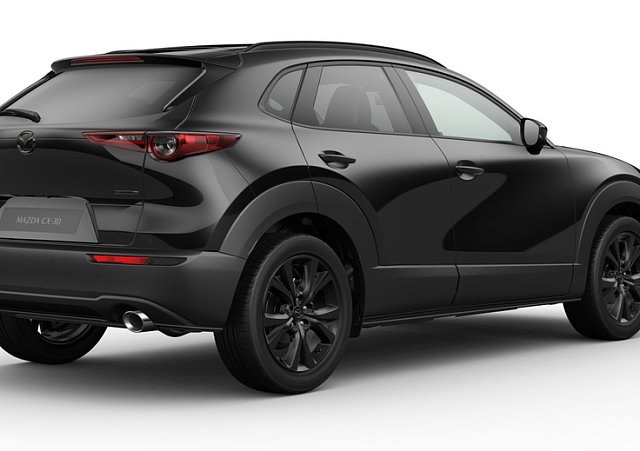 Mazda CX-30 - Kolor Jet Black, zdjęcie 4