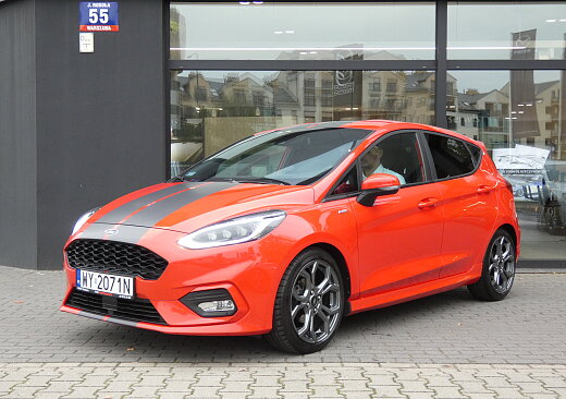Ford Fiesta - Kolor Czerwony
