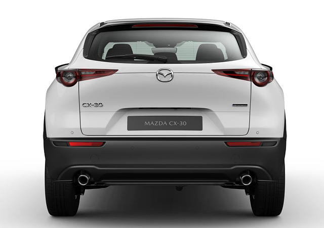 Mazda CX-30 - Kolor Arctic White, zdjęcie 4