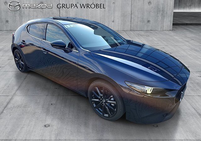 Mazda 3 - Kolor Deep Crystal Blue, zdjęcie 3