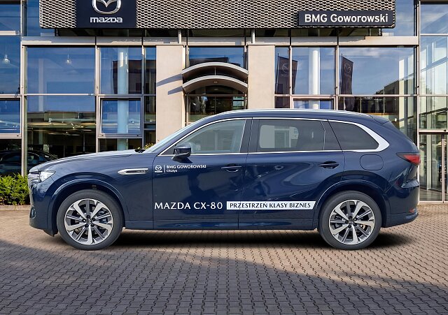 Mazda CX-80 - Kolor Deep Crystal Blue, zdjęcie 2