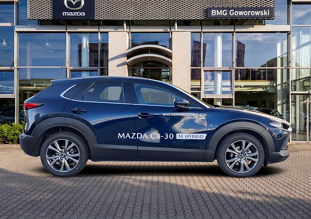 Mazda CX-30 - Kolor Deep Crystal Blue, zdjęcie 6